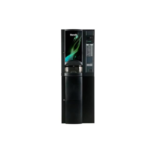 Bianchi BVM 921 Maquina Expendedora – Máquina de café y bebidas calientes con capacidad para 270 vasos y 18 selecciones programables.
